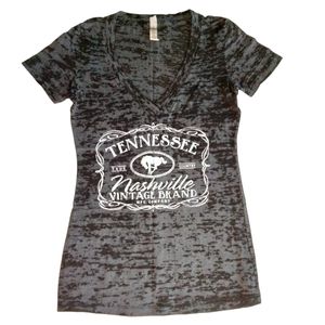 Tennessee Nashville Vintage Brand MFG Company Short Sleeve Shirt